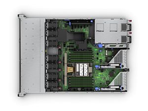 Server HPE ProLiant DL320 Gen11, Rack 1U, Intel Xeon Silver 4514Y (16 C / 32 T, 2.00 GHz - 3.40 GHz, 30 MB cache, 150 W), 64 GB DDR5 ECC, 2 x 480 GB SSD, Fara, 8 x SFF, HPE MR408i-o Gen11, Fara, 2 x 1000 W
