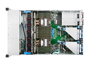 Server HPE ProLiant DL380 Gen10, Rack 2U, Intel Xeon Gold 6248R (24 C / 48 T, 3.00 GHz - 4.00 GHz, 35.75 MB cache, 205 W), 32 GB DDR4 ECC, 8 x SFF, HPE MR416i-p Gen10, Fara, 800 W