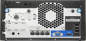Server HPE ProLiant MicroServer Gen10 Plus v2, MicroTower, Intel Xeon E-2314 (4 C / 4 T, 2.80 GHz - 4.50 GHz, 8 MB cache, 65 W), 16 GB DDR4 ECC, 4 x LFF, Alimentator extern 180 W