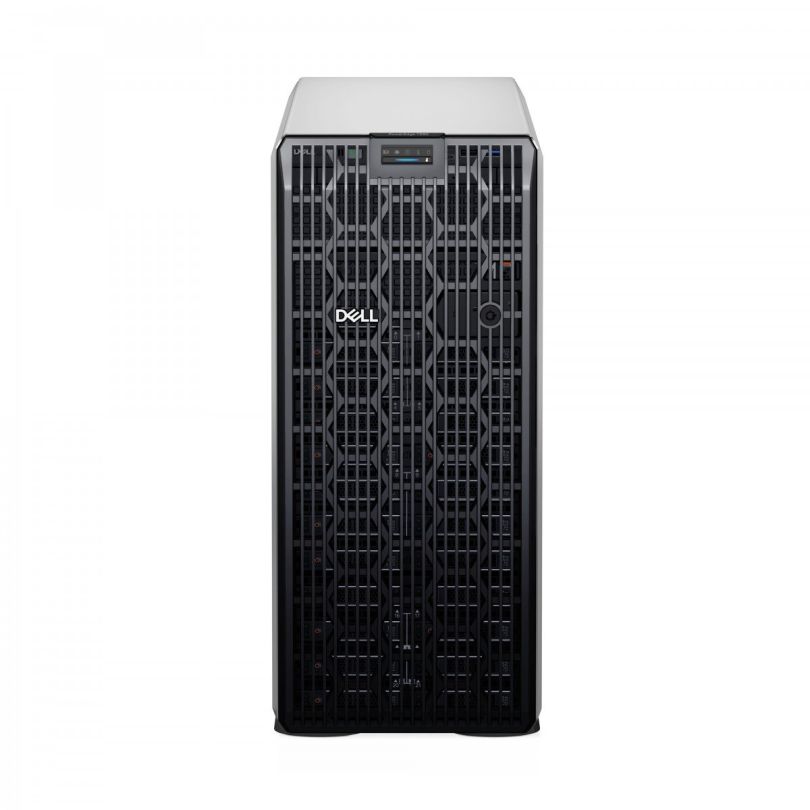 Server DELL PowerEdge T560, Tower 4.5U, Intel Xeon Silver 4510 (12 C / 24 T, 2.40 GHz - 4.10 GHz, 30 MB cache, 150 W), 32 GB DDR5 ECC, 1 x 480 GB SSD, Fara, 8 x LFF, DELL PERC H755, Fara, 2 x 1100 W