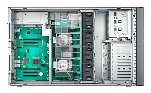 Server Fujitsu Primergy TX2550 M7, Tower, Intel Xeon Gold 6434 (8 C / 16 T, 3.70 GHz - 4.10 GHz, 22.5 MB cache, 195 W), 32 GB DDR5 ECC, Fara, 8 x LFF, Fujitsu PRAID EP 3258-16i, Fara, 900 W