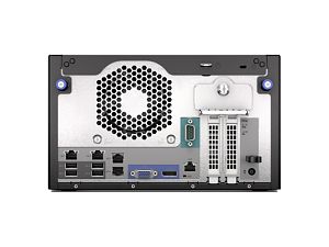 Server HPE ProLiant MicroServer Gen11, MicroTower, Intel Xeon E-2434 (4 C / 8 T, 3.40 GHz - 5.00 GHz, 12 MB cache, 55 W), 32 GB DDR5 ECC, 2 x 4 TB HDD, 4 x LFF, Fara, Alimentator extern 180 W