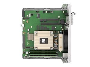 Server HPE ProLiant MicroServer Gen11, MicroTower, Intel Xeon E-2434 (4 C / 8 T, 3.40 GHz - 5.00 GHz, 12 MB cache, 55 W), 32 GB DDR5 ECC, 2 x 4 TB HDD, 4 x LFF, Fara, Alimentator extern 180 W