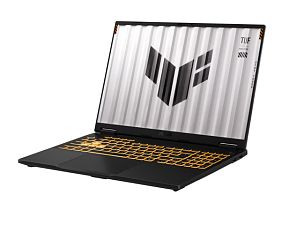 Laptop ASUS TUF Gaming F16 FX608JMI-TU270, 16 inch FHD+, Intel Core i5 14450HX (10 C / 16 T, 2.4 GHz - 4.8 GHz, 20 MB cache, 55 W), 16 GB DDR5, 512 GB SSD, Nvidia GeForce RTX 5060, Fara sistem de operare, Tastatura US International, Jaeger Gray