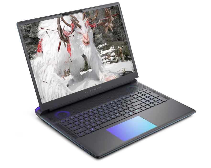 Laptop Dell Alienware 18 Area-51 AA18250, 18 inch 2560 x 1600, Intel Core Ultra 9 275HX (24 C / 24 T, 2.7 GHz - 5.4 GHz, 36 MB cache, 28 W), 64 GB DDR5, 2 TB SSD, Nvidia GeForce RTX 5080, Windows 11 Pro, Tastatura English US, Gri