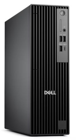 Desktop PC Dell Pro Slim QCS1250 Slim, Intel Core I3-14100 (4 C / 8 T, 3.5 GHz - 4.7 GHz, 12 MB cache, 65 W), 16 GB DDR5, 512 GB SSD, Fara unitate optica, Intel UHD Graphics Partajata, 180 W, Ubuntu