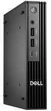Desktop PC Dell Pro Micro Plus QBM1250 Micro Form Factor, Intel Core ultra 5 235 (14 C / 14 T, 2.9 GHz - 5 GHz, 24 MB cache, 65 W), 16 GB DDR5, 512 GB SSD, Fara unitate optica, Intel Graphics Partajata, 90 W - adaptor extern, Windows 11 Pro