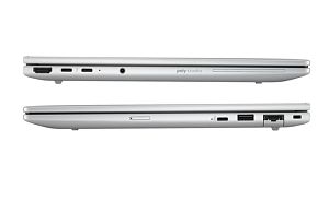 Laptop HP EliteBook 8 G1i CA6Z9ET, 16 inch 1920 x 1200, Intel Core ultra 7 255U (12 C / 14 T, 1.8 GHz - 4.8 GHz, 12 MB cache, 15 W), 32 GB LPDDR5X, 512 GB SSD, Intel Intel Arc Graphics, Windows 11 Pro, Tastatura US, Argintiu