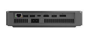 Desktop PC Lenovo IdeaCentre Mini 01IRH10R Mini PC, Intel Core 5 210H (8 C / 12 T, 2.2 GHz - 4.8 GHz, 12 MB cache, 45 W), 8 GB DDR5, 512 GB Tip SSD: M.2 2280 PCIe 4.0x4 NVMe, Fara unitate optica, Intel Intel Graphics Partajata, 150 W, Free DOS