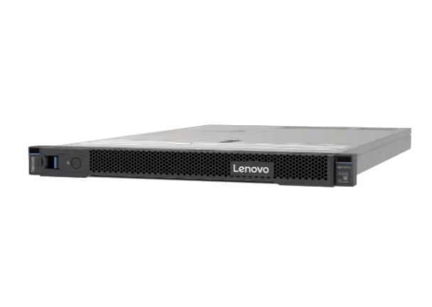 Server Lenovo ThinkSystem SR630 V3, Rack 1U, Intel Xeon Silver 4510 (12 C / 24 T, 2.40 GHz - 4.10 GHz, 30 MB cache, 150 W), 32 GB DDR5 ECC, 2 x 1 TB SSD, B540i-2i 2x 1 TB M.2 nVME, 10 x SFF, Fara, 2 x 1100 W
