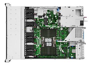 Server HPE ProLiant DL320 Gen12, Rack 1U, Intel Xeon 6505P (16 C / 32 T, 2.00 GHz - 3.20 GHz, 30 MB cache, 150 W), 64 GB DDR5 ECC, 8 x SFF, HPE MR416i-o Gen11, Fara, 2 x 1000 W