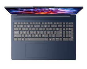 Laptop Lenovo IdeaPad Slim 5 16IPH11 83S60037RM, 16 inch 1920 x 1200, Intel Core ultra 7 355 (8 C / 8 T, 1.7 GHz - 4.7 GHz, 12 MB cache, 28 W), 16 GB DDR5, 1 TB SSD, Intel Graphics, Fara sistem de operare, Tastatura English, Cosmic Blue