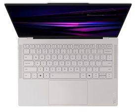 Laptop Lenovo Yoga Slim 7 14IPH11 83QM009XRM, 14 inch 1920 x 1200, Intel Core Ultra 7 355 (8 C / 8 T, N/A - 4.7 GHz, 12 MB Intel® Smart Cache cache, 25 W), 16 GB LPDDR5X, 1 TB SSD, Intel Intel Graphics, Free DOS, Tastatura English, Seashell