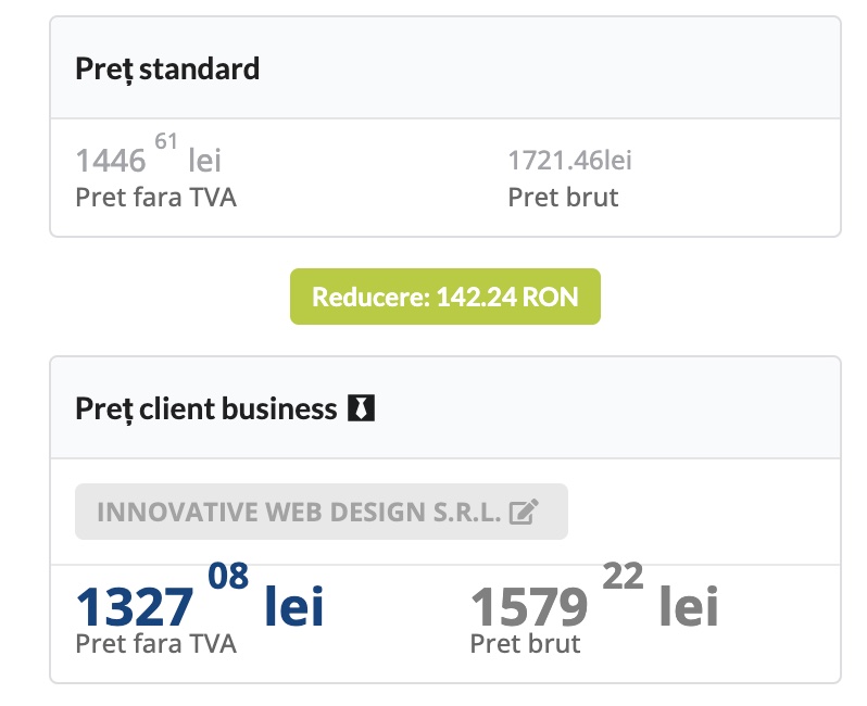 Pret B2B
