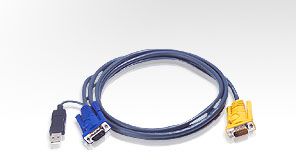 ATEN KVM CABLE 1.8M USB, 2L-5202UP