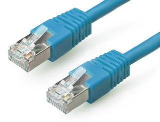 PATCH CORD FTP GEMBIRD Cat6, cupru-aluminiu, 1 m, albastru, AWG26, ecranat  PP6-1M/B  (include TV 0.06 lei)