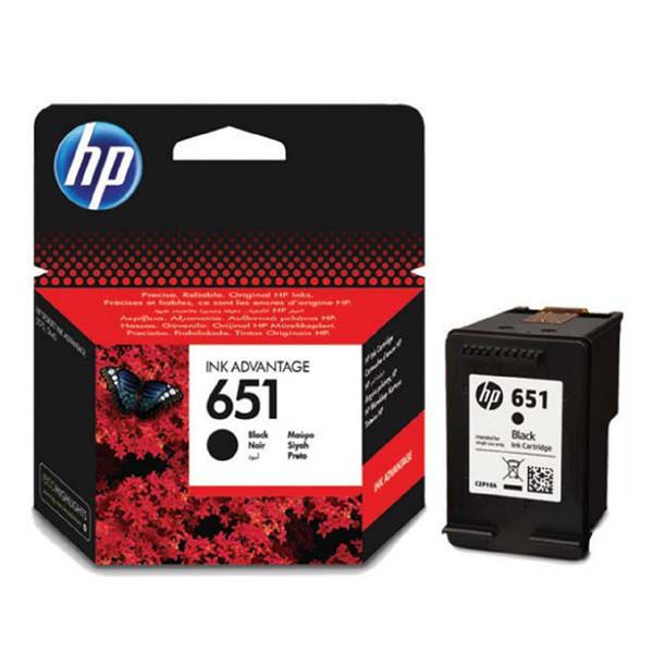 Cartus cerneala HP C2P10AE#BHK ,Negru ,600 pagini ,Original (651)