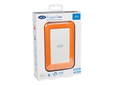 HDD extern LaCie Rugged Mini, 4TB, 2.5 , USB 3.0