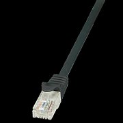 Patch cord Logilink  RJ45, 50 cm, negru