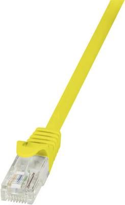 Cablu retea Logilink  RJ45 Cat 5e, 25 cm, galben, AWG26