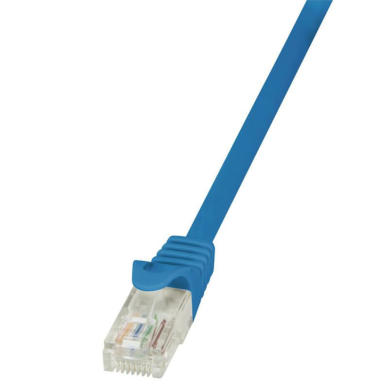Cablu date Logilink  RJ45 Cat 5e, 1 m, albastru, AWG26