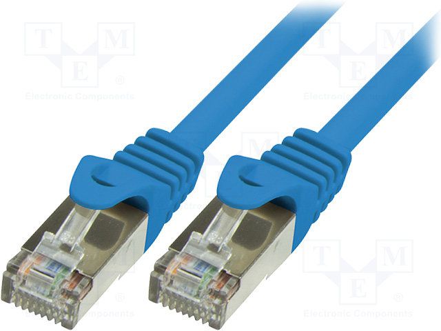 Patch cord Logilink  RJ45, 2 m, albastru