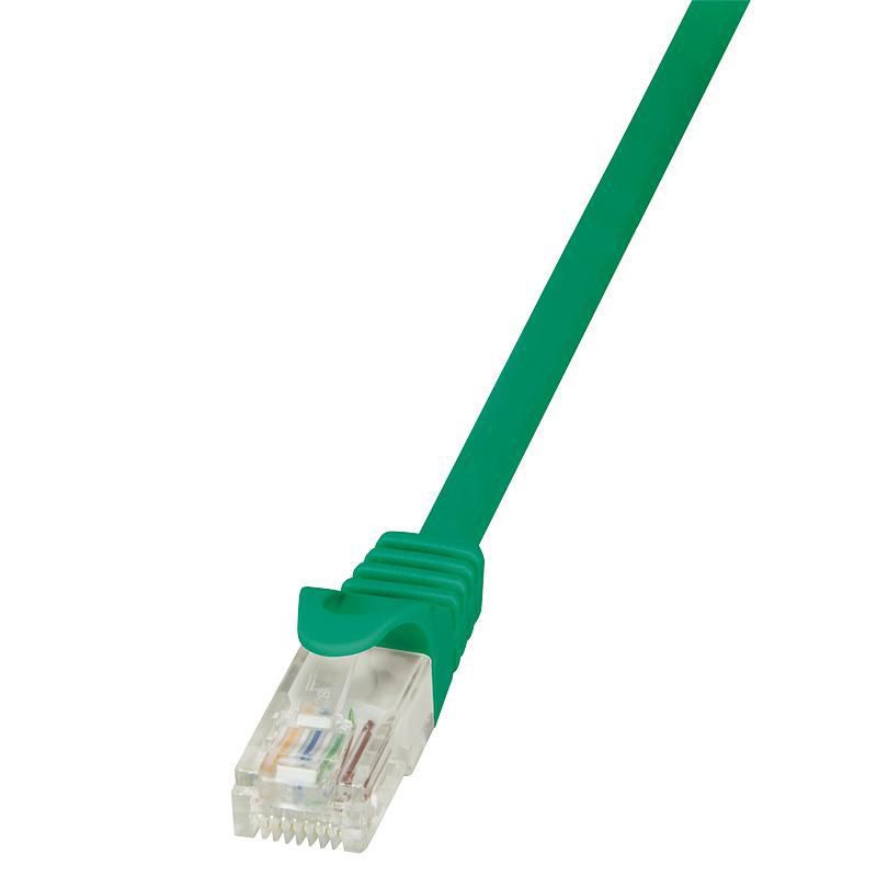 PATCH CORD UTP LOGILINK Cat6, cupru-aluminiu, 3 m, verde, AWG24,  CP2065U  (include TV 0.15 lei)