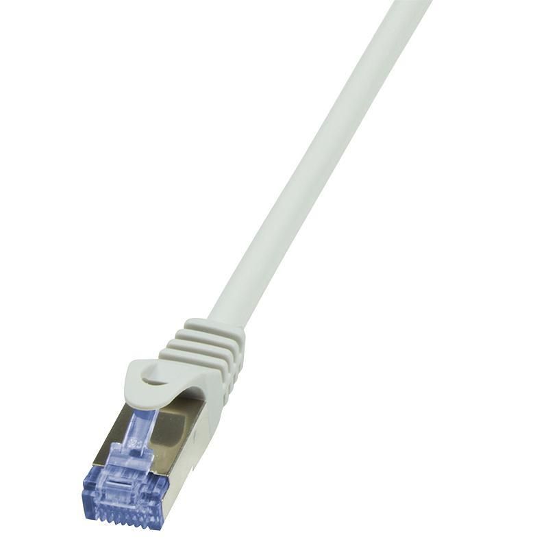 PATCH CORD S/FTP LOGILINK Cat6a, LSZH, cupru, 20 m, gri, AWG26, dublu ecranat  CQ3112S  (include TV 0.75 lei)