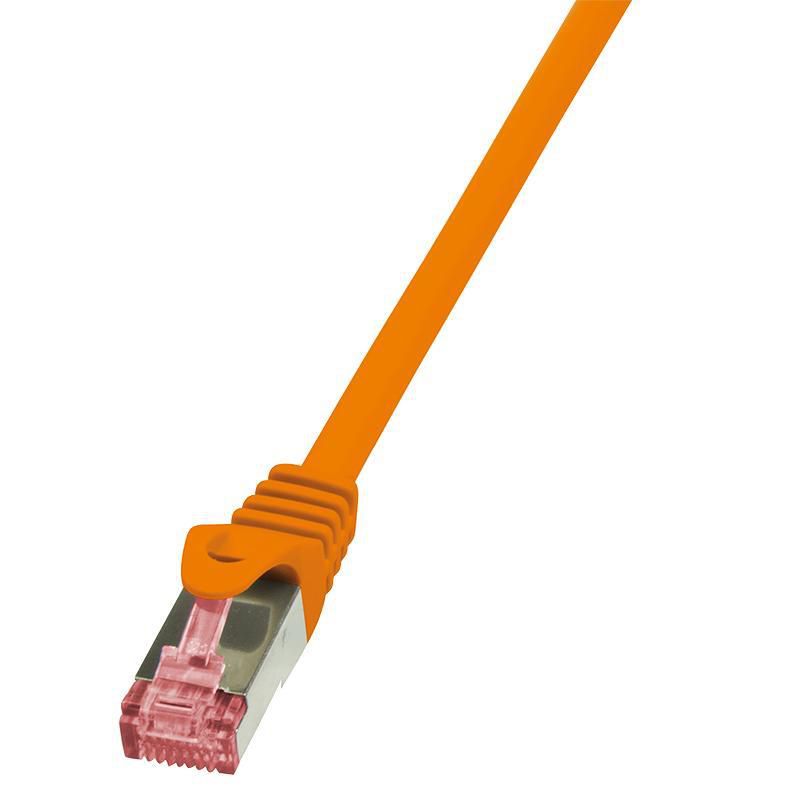 Patch cord Logilink  RJ45, 50 cm, portocaliu