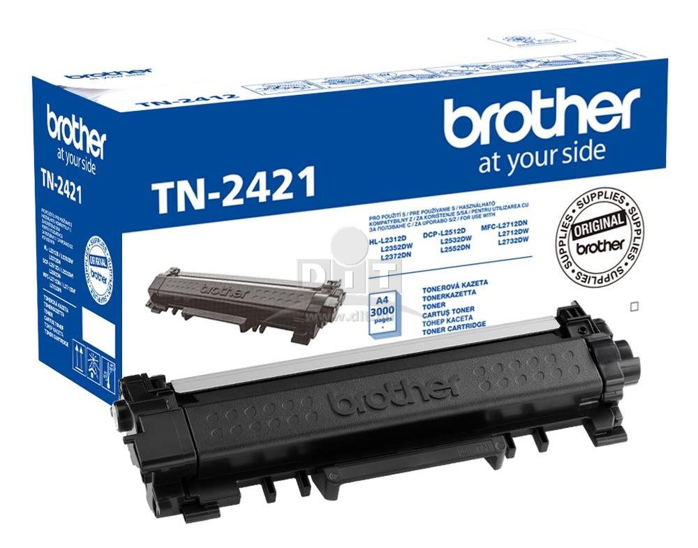 Cartus toner Brother TN2421 ,Negru ,3000 pagini ,Original (TN2421)