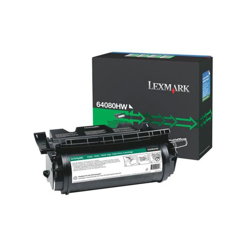 Cartus toner Lexmark 64080HW ,Negru ,21 000 pagini ,Original (64080HW)