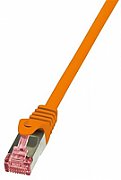 PATCH CORD S/FTP LOGILINK Cat6, LSZH, cupru, 1.5 m, portocaliu, AWG27, dublu ecranat  CQ2048S  (include TV 0.06 lei)