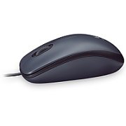 Logitech USB Mouse M90 grau