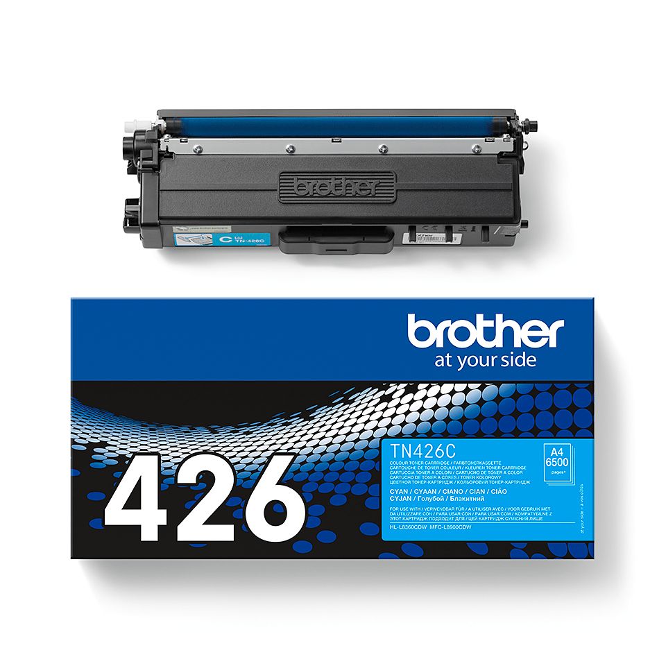 Cartus toner Brother TN426C ,Albastru ,6500 pagini ,Original (TN426C)