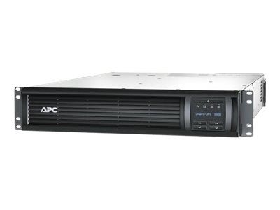 UPS APC SMT3000RMI2UC, 3000 VA, 2700 W, cu management, line-interactive, 8x C13, 1x C19, 1x RJ45, 1x USB, Baterie cu plăci de plumb şi acid, LCD, Rack 2U, Gri