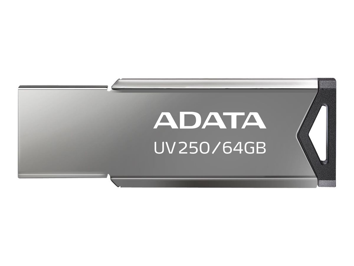 ADATA AUV250-64G-RBK Adata USB 2.0 Flash Drive UV250 64GB BLACK