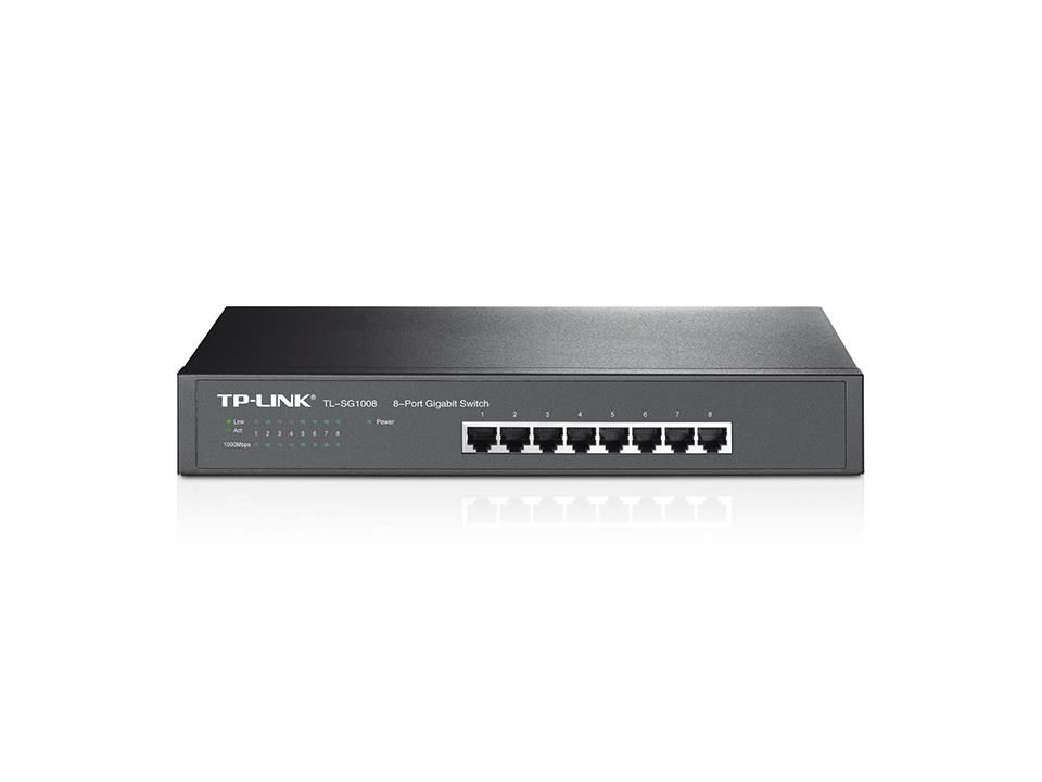 Switch Tenda TL-SG1008D, 8 porturi 10 / 100 / 1000 MBs
