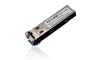 MODUL SFP TP-LINK Single-mode, conector LC, 1000Base-BX WDM Bi-Directional, TX:1310nm/RX:1550nm, pana la 10km  TL-SM321B