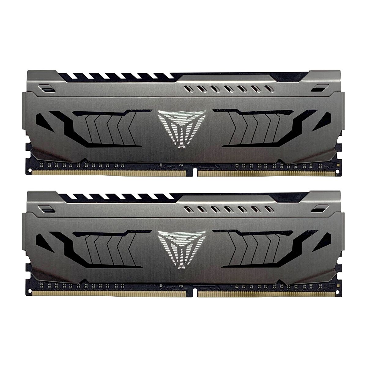 Memorie Patriot Viper Steel 32 GB DDR4 3200 MHz CL16, kit 2 x 16 GB, XMP 2.0, Gri-negru