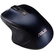 ASUS Optical Mouse MW202 Wireless 2.4GHz 1000/1600/2400/4000dpi 72g ergonomical for right hand Blue