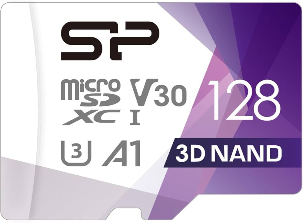 Silicon Power Superior Pro Colorful memory card 128 GB MicroSDXC Class 10 UHS-I + SD adapter (SP128GBSTXDU3V20AB)