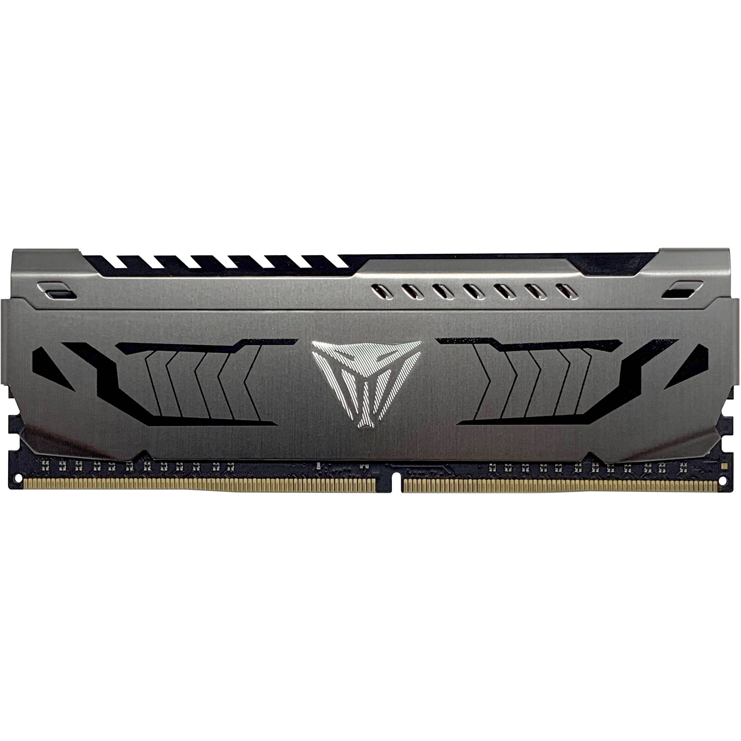 Memorie Patriot Viper Steel 16 GB DDR4 3200 MHz CL16, XMP 2.0, Gri-negru