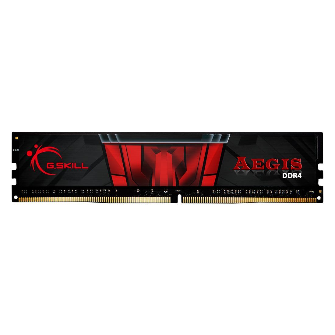 Memorie G.Skill Aegis 16 GB DDR4 2666 MHz CL19, Negru-rosu