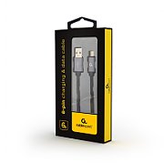 Gembird CC-USB2-AMLM-1M USB cable USB A Micro-USB B/Lightning Black