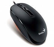 MOUSE Genius,  Micro Traveler V2 , PC sau NB, cu fir, USB, optic, 1200 dpi, butoane/scroll 3/1, , negru,  31010125100  (include TV 0.15 lei)