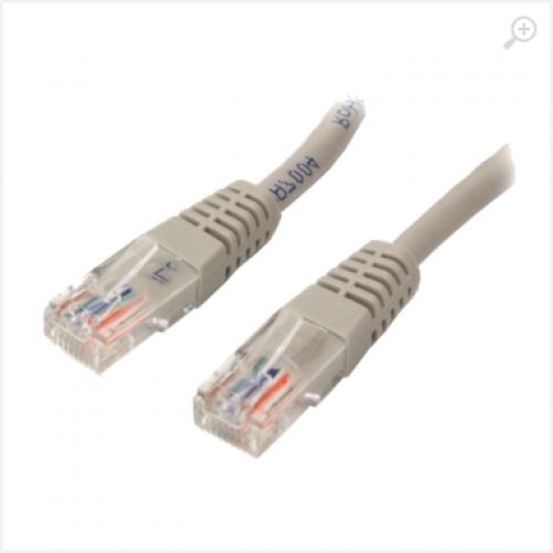 Cablu retea Spacer  RJ45 Cat 5e, 1 m, alb, AWG26
