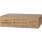 SUPORT de birou LOGILINK, pt 2 TV/monitor plat, curbat, diag. max 32 inch, rotatie, inclinare, pivotare, orizontala, verticala, totala, max 8 Kg x 2,  BP0045