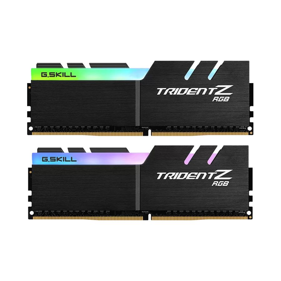 Memorie G.Skill Trident Z 16 GB DDR4 3200 MHz CL16, kit 2 x 8 GB, XMP 2.0, Negru, RGB