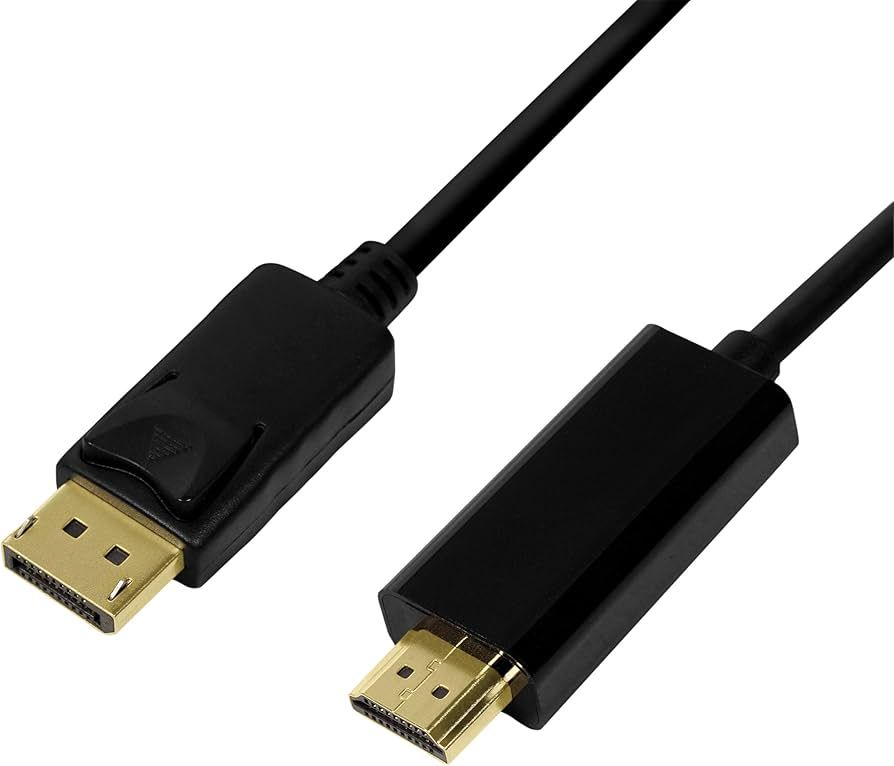 CABLU video LOGILINK, adaptor DisplayPort (T) la HDMI (T), 5m, conectori auriti, rezolutie maxima 4K UHD (3840 x 2160) la 30 Hz, negru,  CV0129  (include TV 0.75 lei)