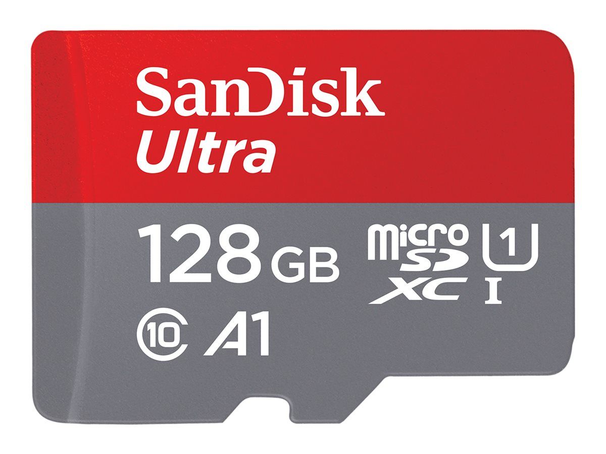 Card de Memorie SanDisk Ultra MicroSD, 128GB, Class 10